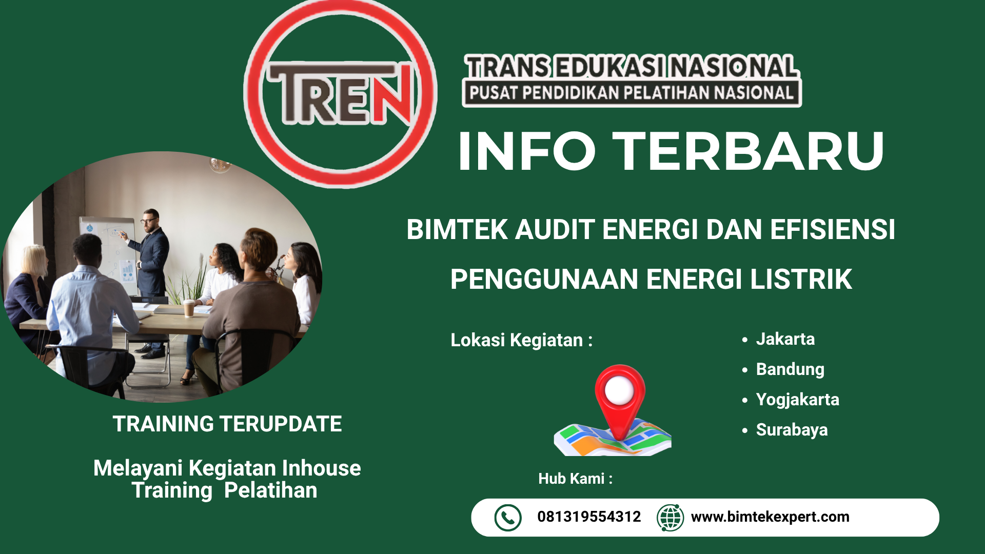 BIMTEK AUDIT ENERGI DAN EFISIENSI PENGGUNAAN ENERGI LISTRIK