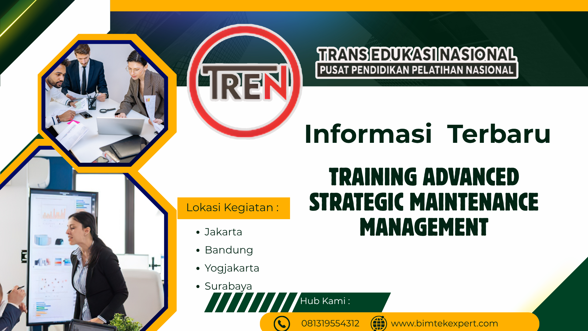 TRAINING ADVANCED STRATEGIC MAINTENANCE MANAGEMENT