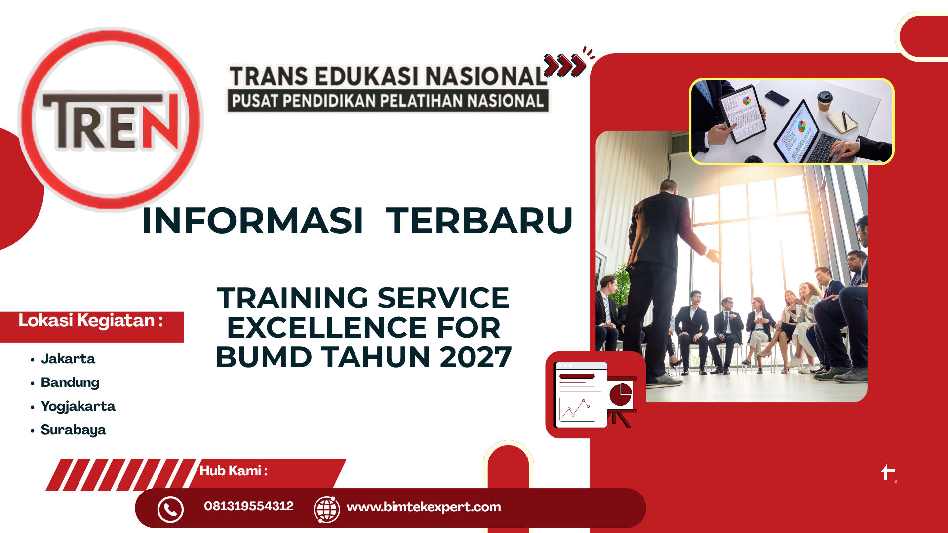 Training Service Excellence for BUMD Tahun 2027
