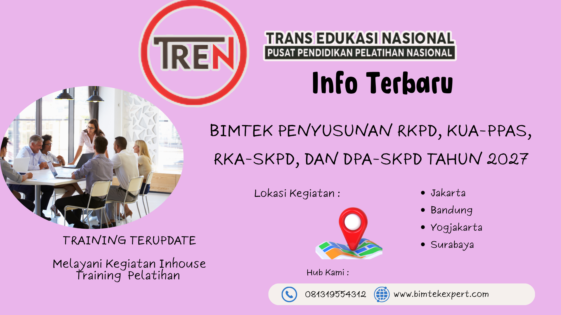 BIMTEK PENYUSUNAN RKPD, KUA-PPAS, RKA-SKPD, DAN DPA-SKPD TAHUN 2027