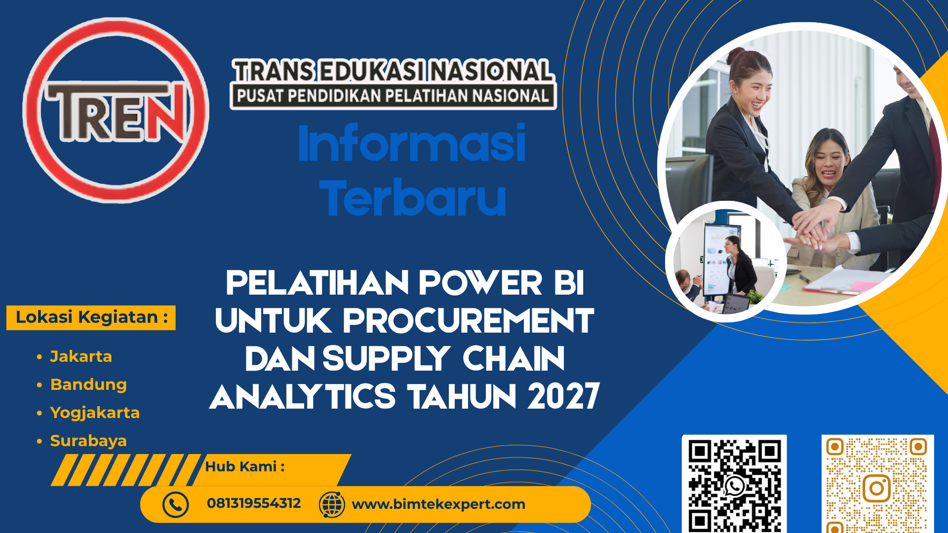 PELATIHAN POWER BI UNTUK PROCUREMENT DAN SUPPLY CHAIN ANALYTICS TAHUN 2027