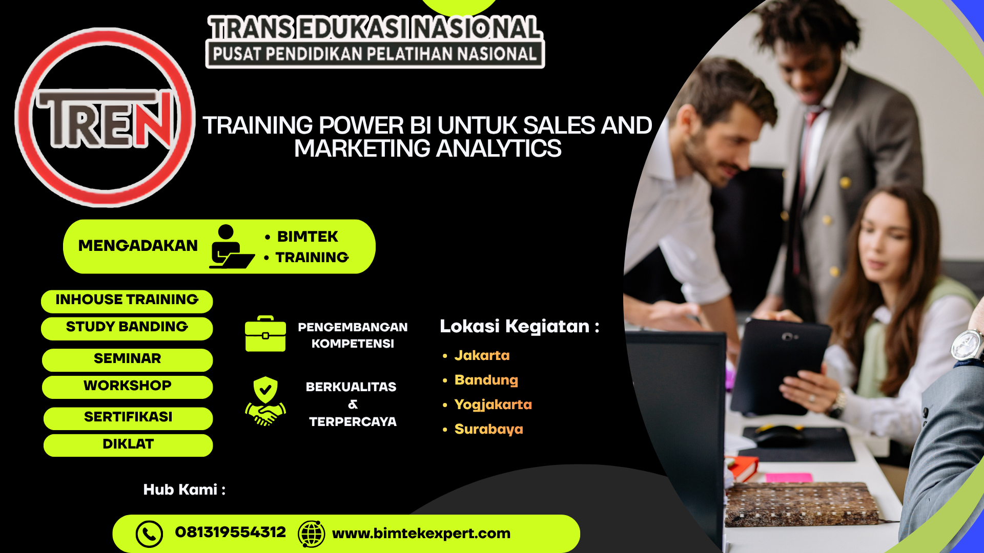 TRAINING POWER BI UNTUK SALES AND MARKETING ANALYTICS